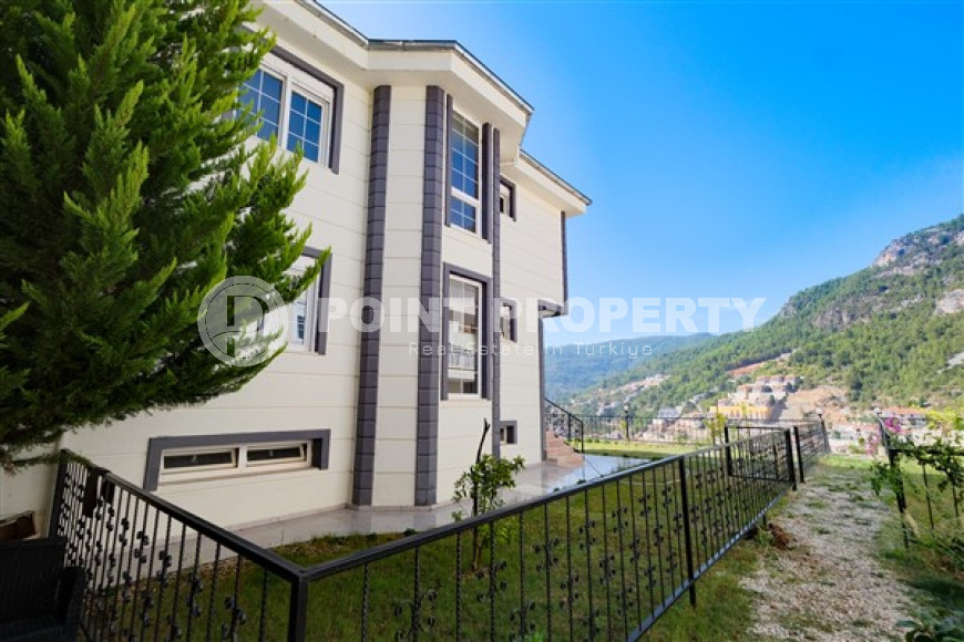 Просторная вилла 6+2, 310м² в коттеджном комплексе в элитном горном районе Алании Бекташ-id-1916-фото-30