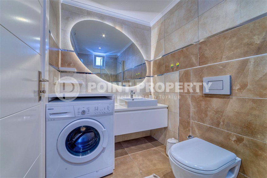 Очень просторная и светлая квартира 2+1 площадью 110 м2 в начале Махмутлара и в двух шагах от Средиземного моря-id-1131-фото-11