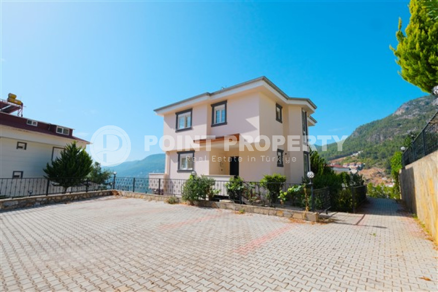 Трехэтажная вилла 6+2, 310м², в комплексе таунхаусов с личным бассейном, в горном районе Алании Бекташ-id-1919-фото-4