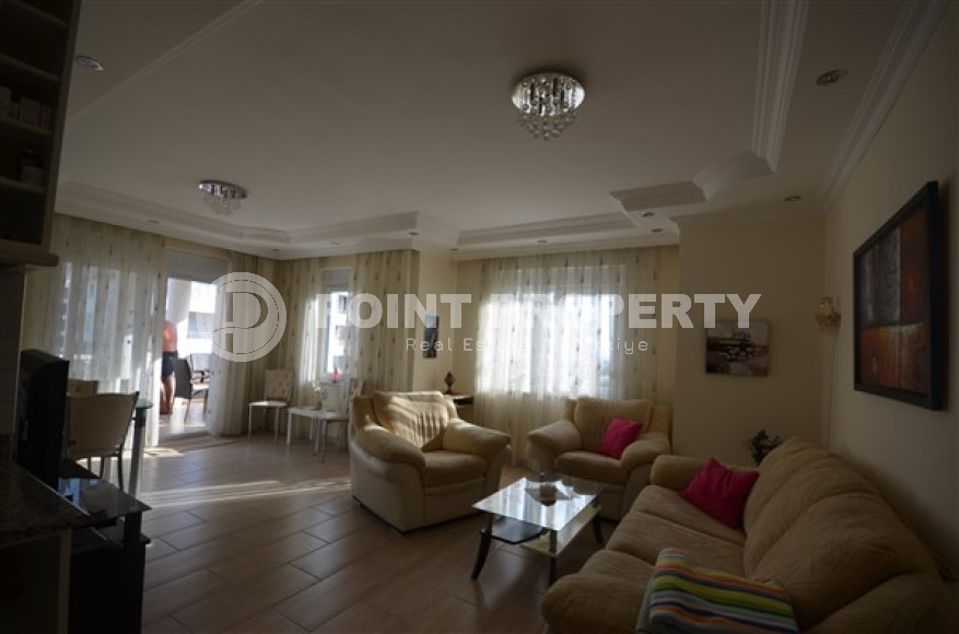 Ready to move in, apartment 2+1, 105m², in a complex with a swimming pool, 100m from the sea in Alanya Oba-id-1921-photo-9