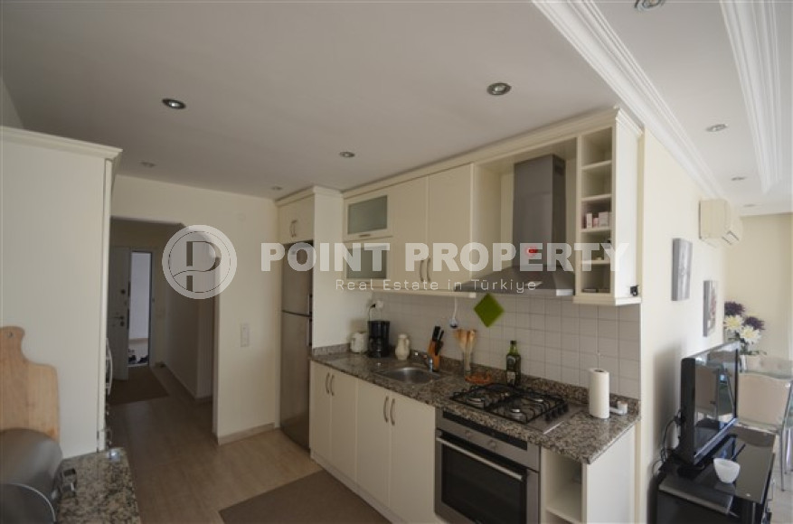 Ready to move in, apartment 2+1, 105m², in a complex with a swimming pool, 100m from the sea in Alanya Oba-id-1921-photo-12