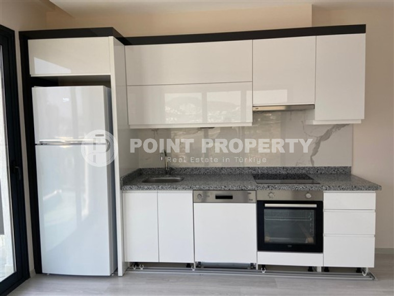 Трехкомнатная видовая квартира, 74м², в комплексе премиум класса в 700м от моря в районе Махмутлар, Алания-id-1923-фото-5