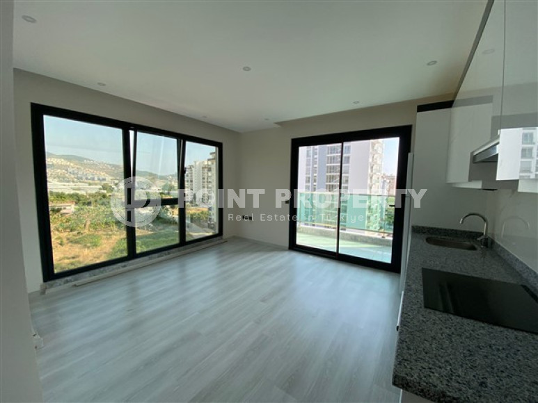 Трехкомнатная видовая квартира, 74м², в комплексе премиум класса в 700м от моря в районе Махмутлар, Алания-id-1923-фото-8