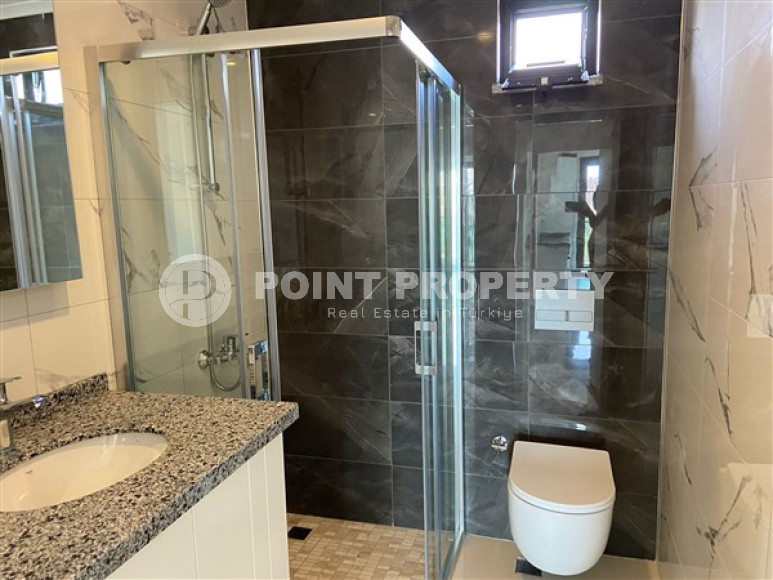 Трехкомнатная видовая квартира, 74м², в комплексе премиум класса в 700м от моря в районе Махмутлар, Алания-id-1923-фото-11