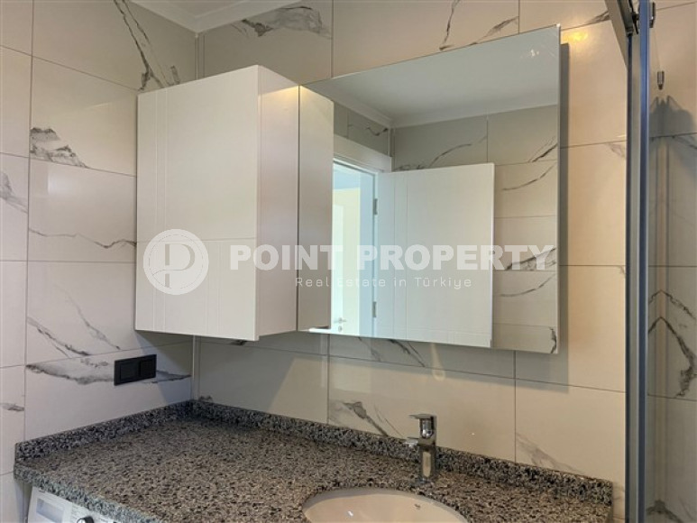 Трехкомнатная видовая квартира, 74м², в комплексе премиум класса в 700м от моря в районе Махмутлар, Алания-id-1923-фото-12