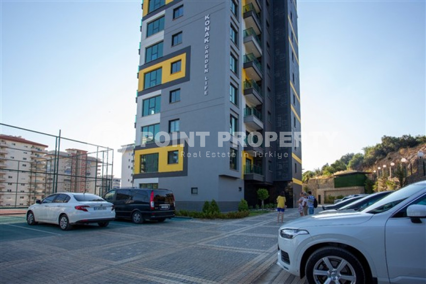 Трехкомнатная видовая квартира, 74м², в комплексе премиум класса в 700м от моря в районе Махмутлар, Алания-id-1923-фото-35