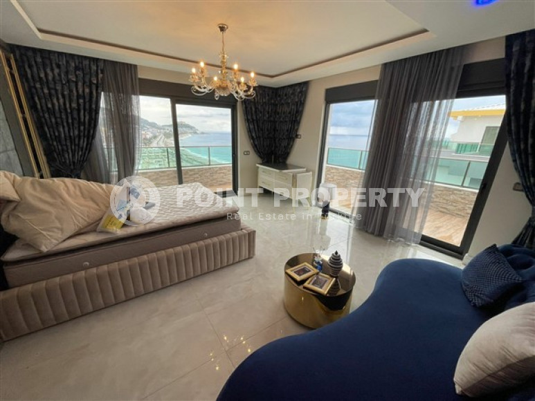 Furnished penthouse 4+1, 320m², with stunning views in an elite complex in Mahmutlar, Alanya-id-1924-photo-39