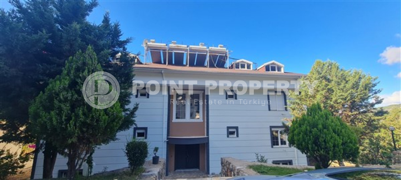 Перевернутый дуплекс с выходом в сад,  4+2, 220м², с потрясающими видами в районе Алании - Бекташ-id-1925-фото-21