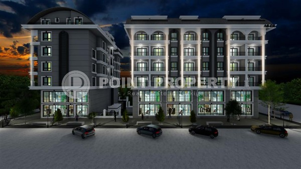 Старт продаж: новый инвестиционный проект с инфраструктурой, в Махмутларе, Алания.-id-1927-фото-2