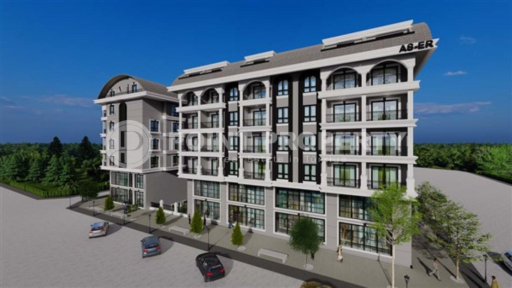 Старт продаж: новый инвестиционный проект с инфраструктурой, в Махмутларе, Алания.-id-1927-фото-3