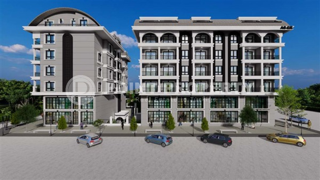 Старт продаж: новый инвестиционный проект с инфраструктурой, в Махмутларе, Алания.-id-1927-фото-4