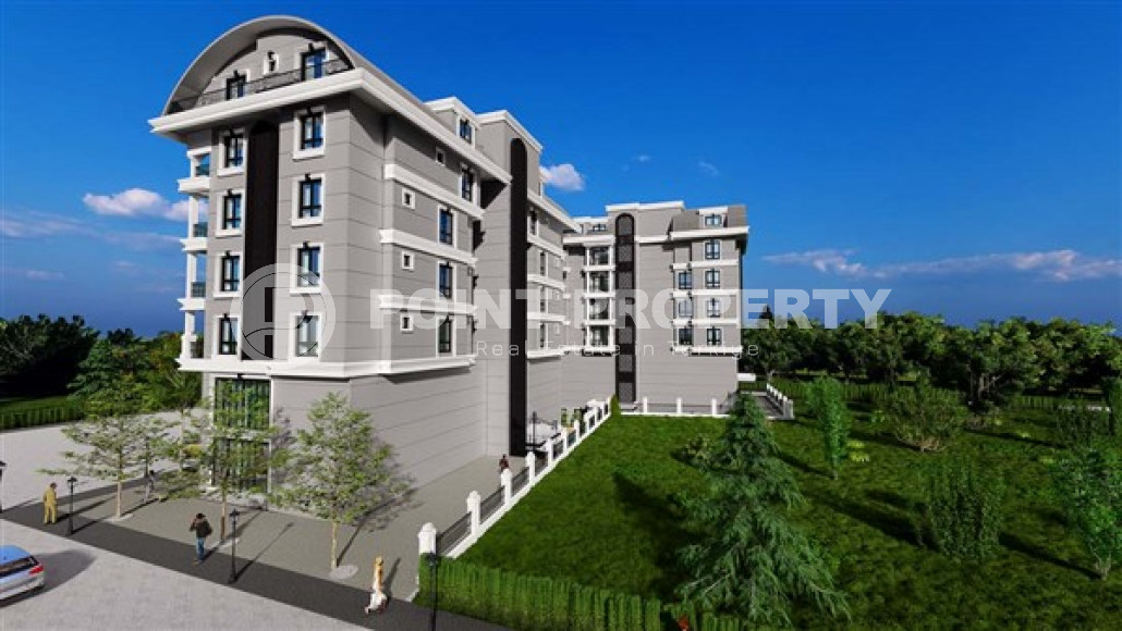 Старт продаж: новый инвестиционный проект с инфраструктурой, в Махмутларе, Алания.-id-1927-фото-7