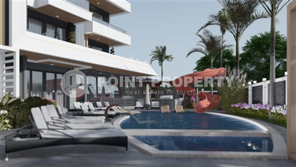 Уютный бутик-комплекс с полной инфраструктурой на этапе строительства в районе Оба, Алания-id-1930-фото-8