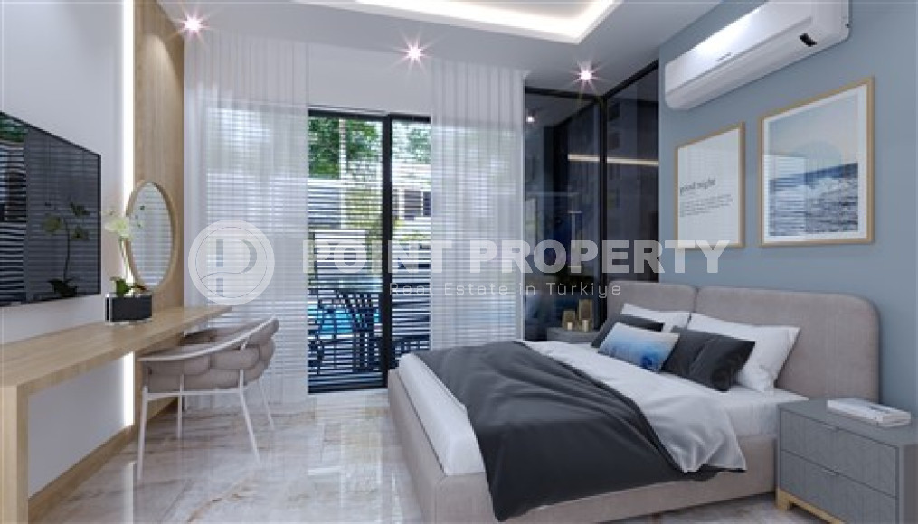 Уютный бутик-комплекс с полной инфраструктурой на этапе строительства в районе Оба, Алания-id-1930-фото-13