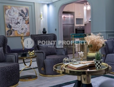 Элегантная трехкомнатная квартира, 195м², с дизайнерским интерьером в Махмутларе, в 700 метрах от моря-id-1935-фото-2