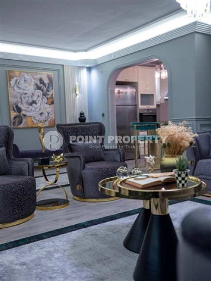 Элегантная трехкомнатная квартира, 195м², с дизайнерским интерьером в Махмутларе, в 700 метрах от моря-id-1935-фото-2