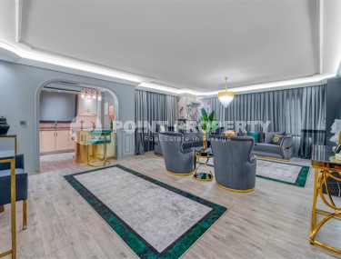 Элегантная трехкомнатная квартира, 195м², с дизайнерским интерьером в Махмутларе, в 700 метрах от моря-id-1935-фото-3