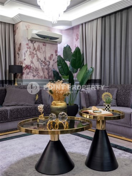 Элегантная трехкомнатная квартира, 195м², с дизайнерским интерьером в Махмутларе, в 700 метрах от моря-id-1935-фото-5