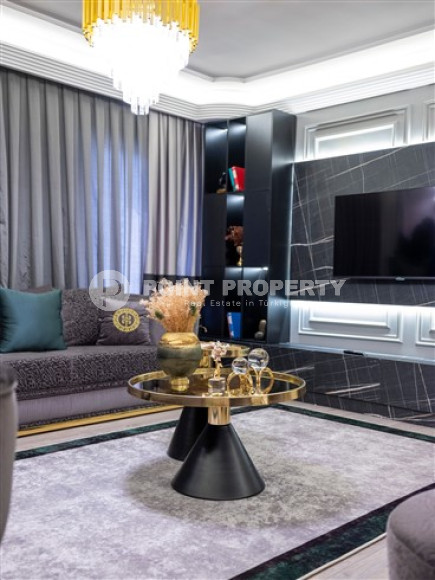 Элегантная трехкомнатная квартира, 195м², с дизайнерским интерьером в Махмутларе, в 700 метрах от моря-id-1935-фото-7