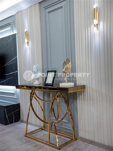 Элегантная трехкомнатная квартира, 195м², с дизайнерским интерьером в Махмутларе, в 700 метрах от моря-id-1935-фото-8