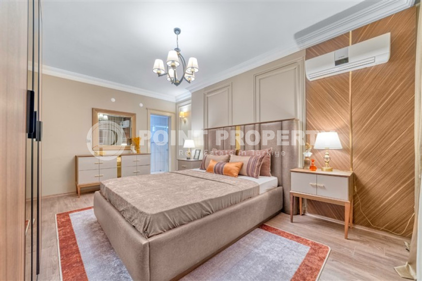 Элегантная трехкомнатная квартира, 195м², с дизайнерским интерьером в Махмутларе, в 700 метрах от моря-id-1935-фото-20