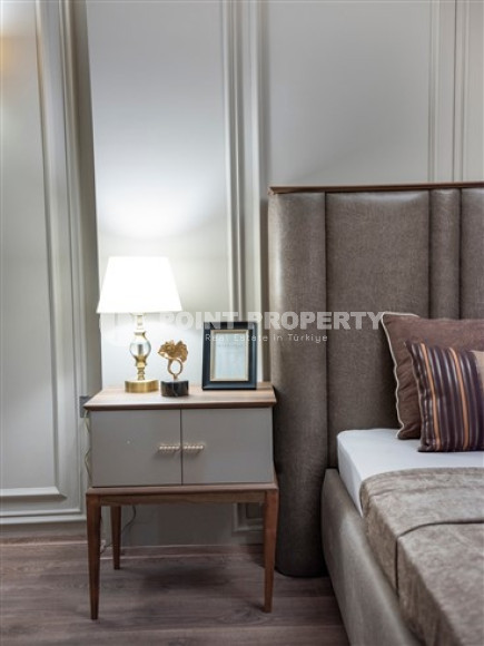 Элегантная трехкомнатная квартира, 195м², с дизайнерским интерьером в Махмутларе, в 700 метрах от моря-id-1935-фото-35