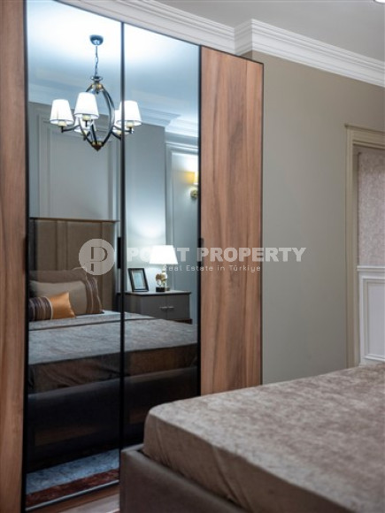 Элегантная трехкомнатная квартира, 195м², с дизайнерским интерьером в Махмутларе, в 700 метрах от моря-id-1935-фото-36