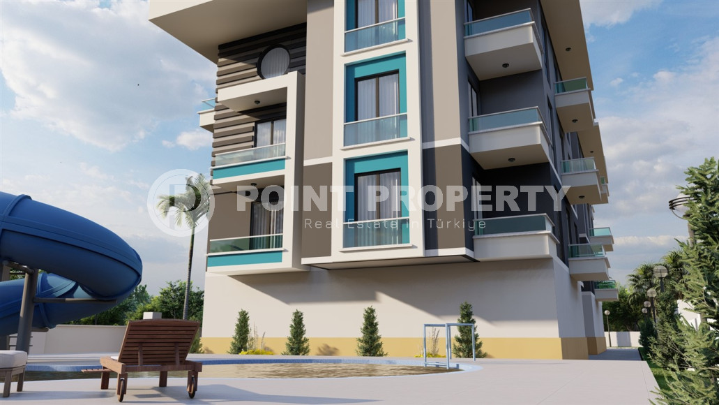 Новейший инвестиционный проект с комфортными апартаментами 1+1 и просторными пентхаусами 2+1 по приятной цене в Паялларе, в 15 км от центра Аланьи.-id-1134-фото-13