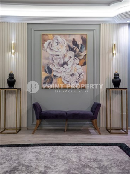 Элегантная трехкомнатная квартира, 195м², с дизайнерским интерьером в Махмутларе, в 700 метрах от моря-id-1935-фото-38