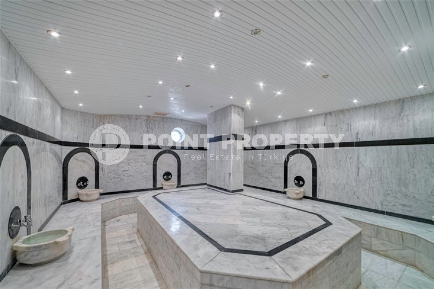 Элегантная трехкомнатная квартира, 195м², с дизайнерским интерьером в Махмутларе, в 700 метрах от моря-id-1935-фото-46