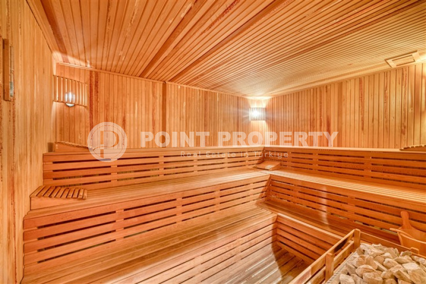 Элегантная трехкомнатная квартира, 195м², с дизайнерским интерьером в Махмутларе, в 700 метрах от моря-id-1935-фото-47