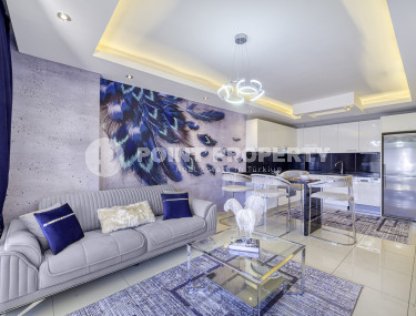 Elegant one-bedroom apartment, 60m², in a luxury complex in Alanya - Cikcilli-id-1937-photo-2