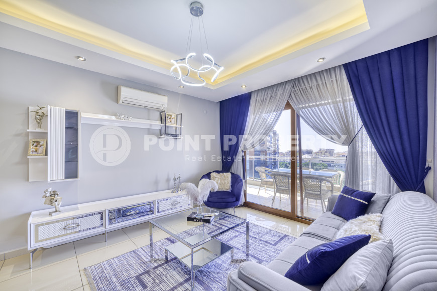Elegant one-bedroom apartment, 60m², in a luxury complex in Alanya - Cikcilli-id-1937-photo-4