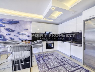 Elegant one-bedroom apartment, 60m², in a luxury complex in Alanya - Cikcilli-id-1937-photo-5