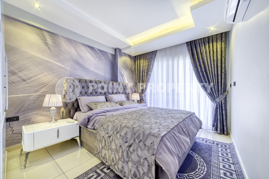 Elegant one-bedroom apartment, 60m², in a luxury complex in Alanya - Cikcilli-id-1937-photo-6