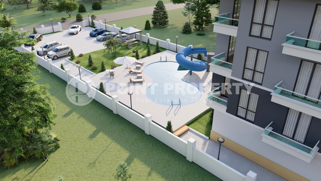 Новейший инвестиционный проект с комфортными апартаментами 1+1 и просторными пентхаусами 2+1 по приятной цене в Паялларе, в 15 км от центра Аланьи.-id-1134-фото-30