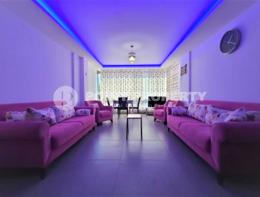 Двухкомнатная квартира планировки 1+1, 60 м2 в престижной районе Оба в Алании в 300 метрах от моря. Заезжай и живи.-id-1135-фото-3