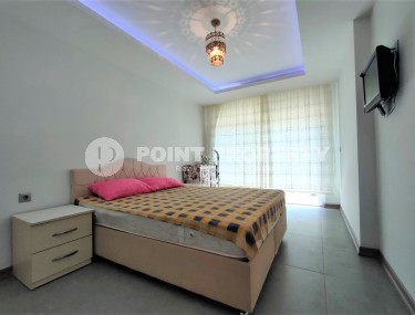 Двухкомнатная квартира планировки 1+1, 60 м2 в престижной районе Оба в Алании в 300 метрах от моря. Заезжай и живи.-id-1135-фото-5