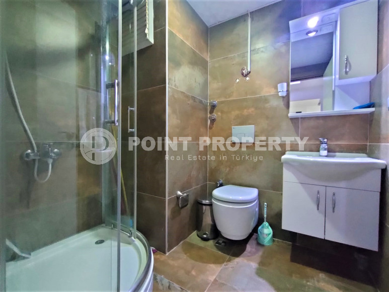 Двухкомнатная квартира планировки 1+1, 60 м2 в престижной районе Оба в Алании в 300 метрах от моря. Заезжай и живи.-id-1135-фото-8