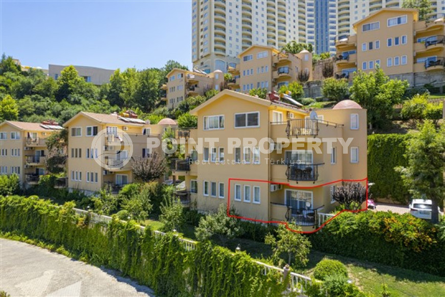 Меблированная квартира 1+1, 70м², в Каргыджаке, Алания, в комплексе премиум класса с собственным пляжем-id-1944-фото-3