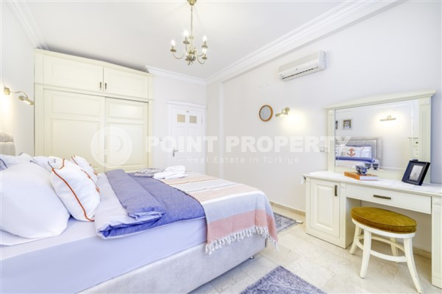 Меблированная квартира 1+1, 70м², в Каргыджаке, Алания, в комплексе премиум класса с собственным пляжем-id-1944-фото-12