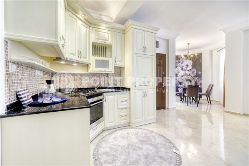 Меблированная квартира 1+1, 70м², в Каргыджаке, Алания, в комплексе премиум класса с собственным пляжем-id-1944-фото-15