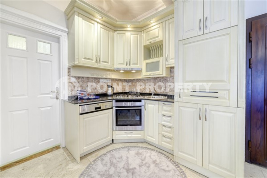 Меблированная квартира 1+1, 70м², в Каргыджаке, Алания, в комплексе премиум класса с собственным пляжем-id-1944-фото-16