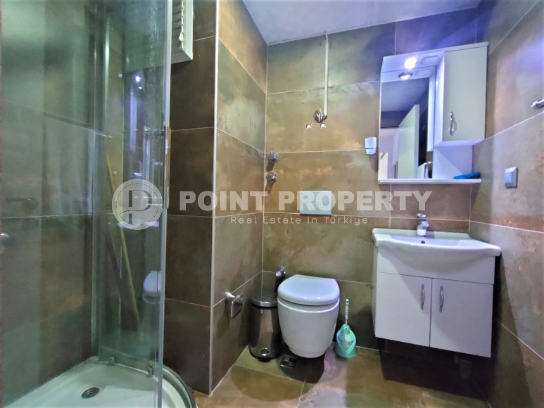 Двухкомнатная квартира планировки 1+1, 60 м2 в престижной районе Оба в Алании в 300 метрах от моря. Заезжай и живи.-id-1135-фото-10