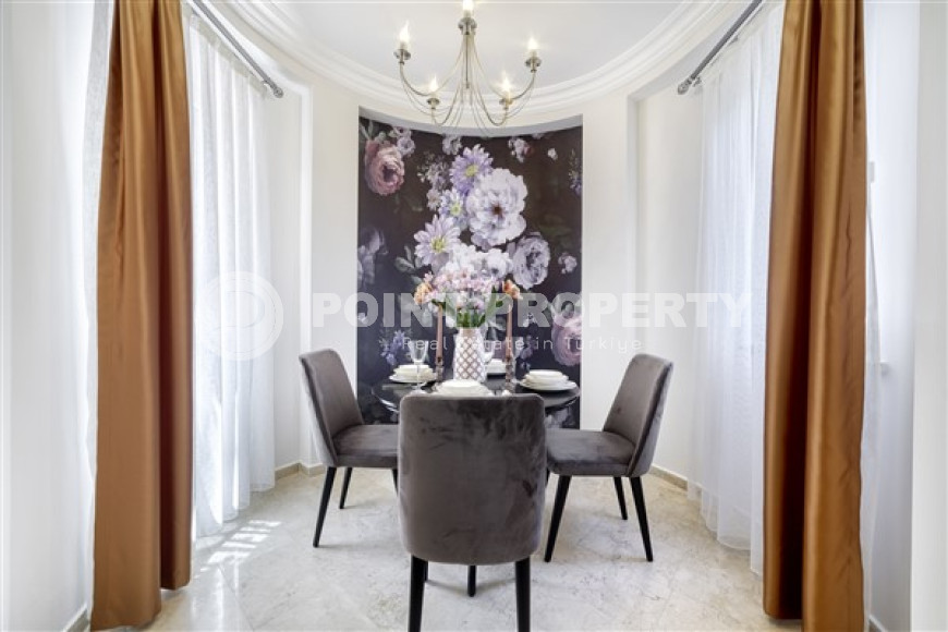 Меблированная квартира 1+1, 70м², в Каргыджаке, Алания, в комплексе премиум класса с собственным пляжем-id-1944-фото-17