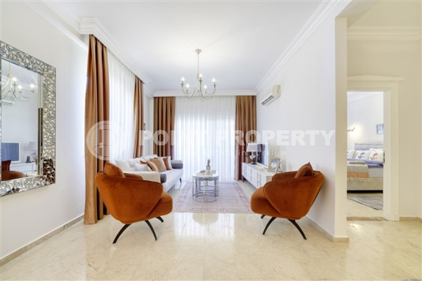 Меблированная квартира 1+1, 70м², в Каргыджаке, Алания, в комплексе премиум класса с собственным пляжем-id-1944-фото-19