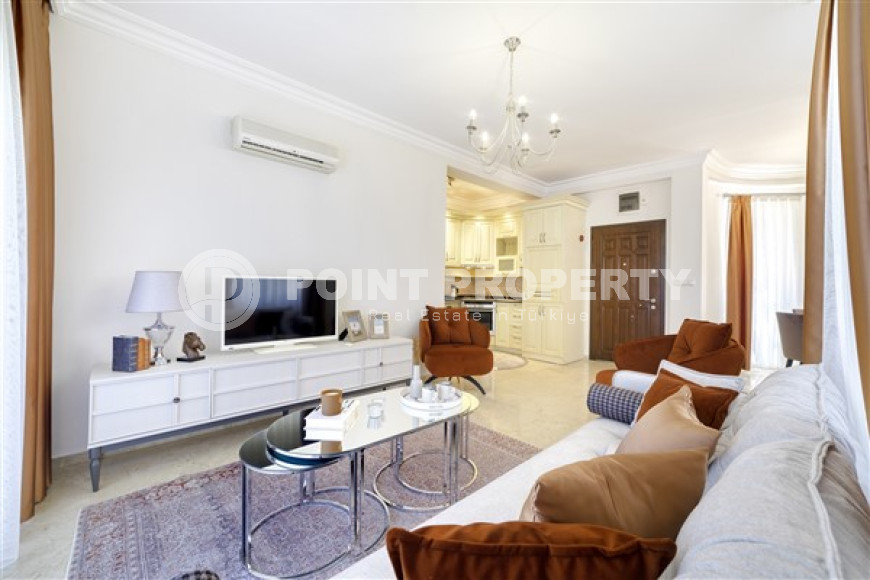 Меблированная квартира 1+1, 70м², в Каргыджаке, Алания, в комплексе премиум класса с собственным пляжем-id-1944-фото-21