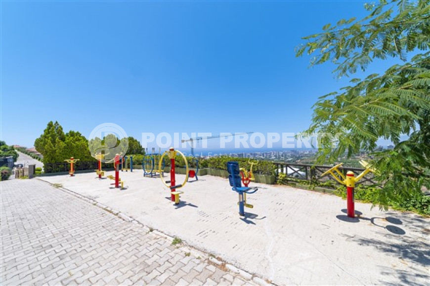 Меблированная квартира 1+1, 70м², в Каргыджаке, Алания, в комплексе премиум класса с собственным пляжем-id-1944-фото-25