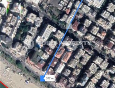 Меблированная квартира 2+1, 100м², в центре Алании в современном доме с бассейном-id-1946-фото-3