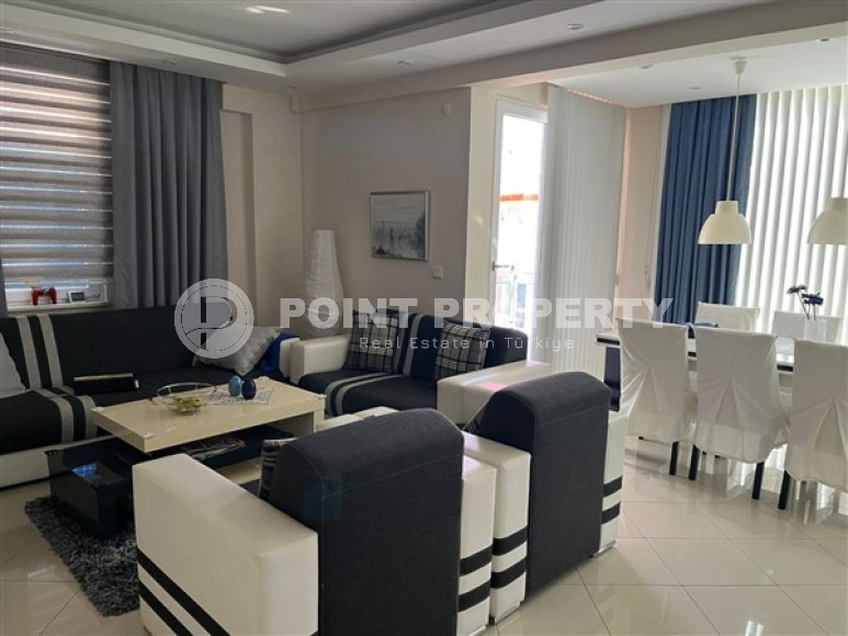 Furnished apartment 2+1, 100m², in the center of Alanya in a modern house with a swimming pool-id-1946-photo-5